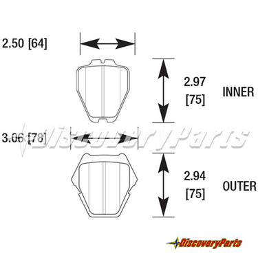 Carbotech Audi S4 Front 2000-2002 Brake Pad Set